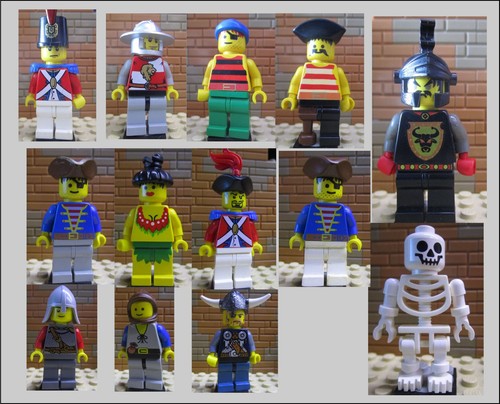 Lego minifigures castello - lego,