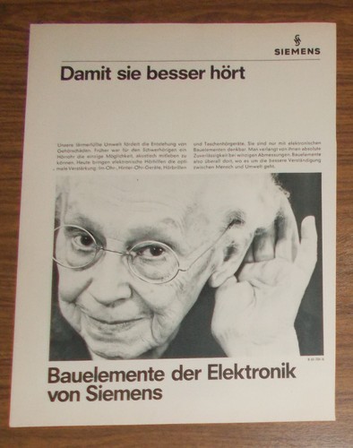 Rara pubblicità siemens - rara,