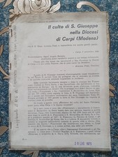 San Giuseppe Nella Diocesi Di Carpi Modena Movimento Giuseppino Suplemento