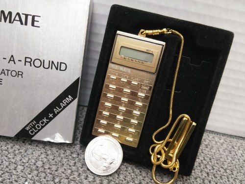Vintage mini calcolatrice - vintage,