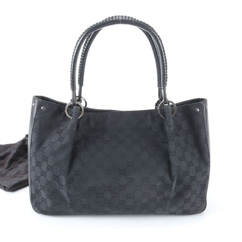 Gucci tote bag tela pelle - bag,