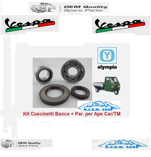Kit revisione albero - kit, motore