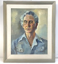 Dipinto olio bel ritratto