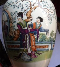 VASO DIPINTO ALTO CM. 31,0