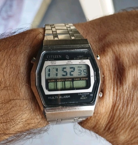 Citizen lcd vintage multi - lcd,