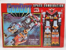 NUOVO God Sigma Godbot Space Combination Diecast Metal Vintage Made in Taiwan