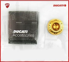 TAPPO CARICO OLIO ANODIZZATO ORO DIAMETRO 23 MM.DUCATI MONSTER/MULTISTRADA