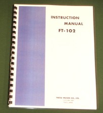 Yaesu 102 manuale di - yaesu,