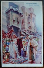 CARTOLINA MERCATO DI SCHIAVE