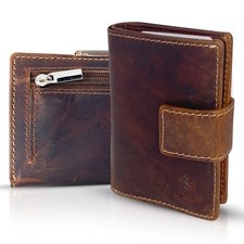 Porta Carte di Credito RFID Portafoglio Uomo Slim Portafoglio Leggero Piccolo