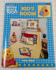 Disney's Winnie The Pooh Cameretta Bambini Libro Punto Croce Tempo Libero Arti #3199