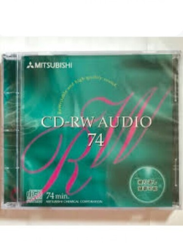 Rare mitsubishi audio - cd-rw, 74