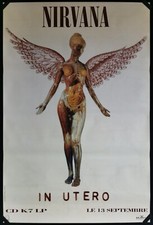 NIRVANA - IN UTERO - Affiche