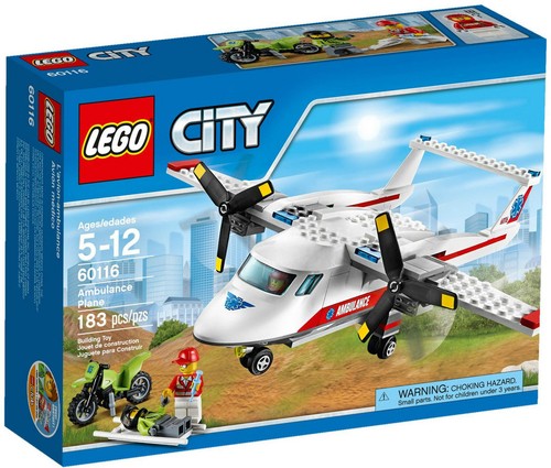 Lego city aereo ambulanza - lego, aereo-ambulanza