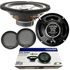 ALPINE SXE-2035S Kit 2 Casse Altoparlanti Coassiali 3 Vie Woofer 20Cm 200mm 280W