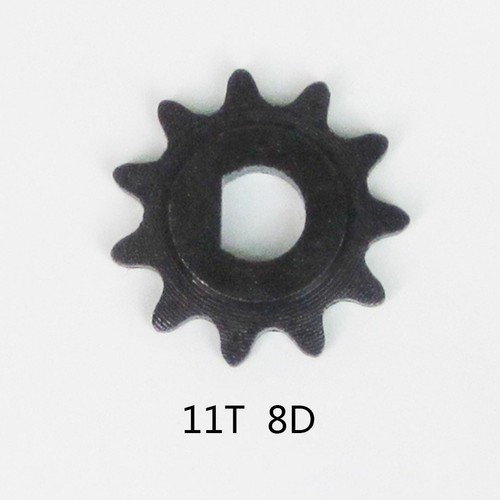 Pignone nero 8mm diametro - 8mm,