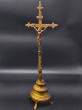 Antico crocifisso da altare in