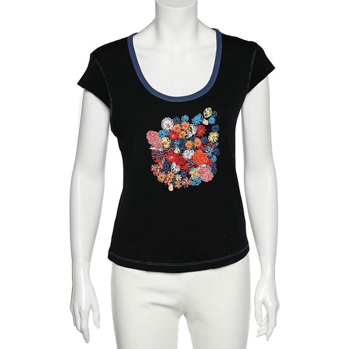 Kenzo jeans blu notte ricamato - kenzo,