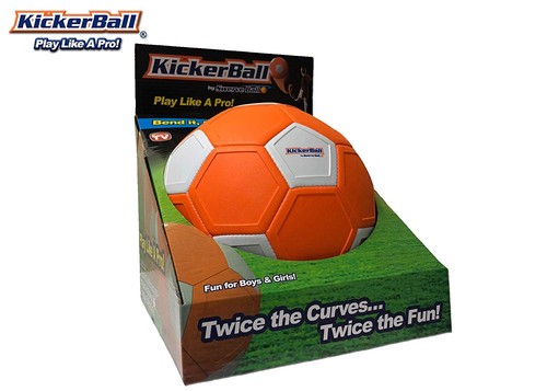 Kickerball curve and swerve - curve,