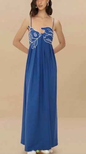 Farm rio vestito donna - rio, blu