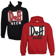 Felpa con Cappuccio Duff Beer