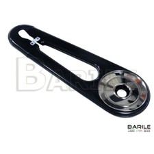 Paracatena - Copricatena - Carter Nero Bici Epoca R / Bacchetta 28 " Uomo Cromo