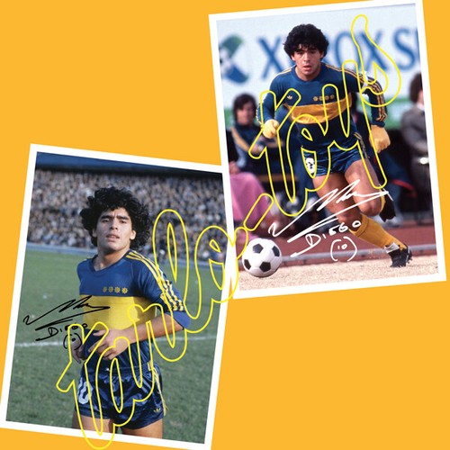 Maradona boca juniors set 2 - maradona,