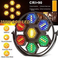Faro LED 350 W 7COB par DMX
