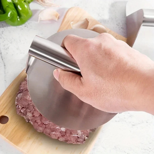 Schiaccia burger acciaio inox - burger,