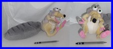 ERA GLACIALE SCRAT Peluche 18cm con Ventosa RARO Originale UFFICIALE