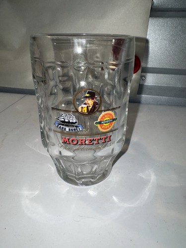 Birra moretti italian beer mug - birra,