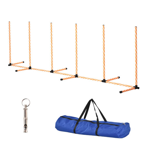 Dog agility weave poles - weave,