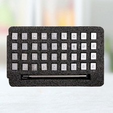  36 Pcs DIY Personalization Punzone Timbri Con Lettere Numeri Timbro Lettera