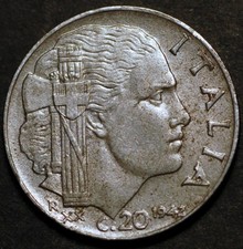 Italia 20 Centesimi 1942