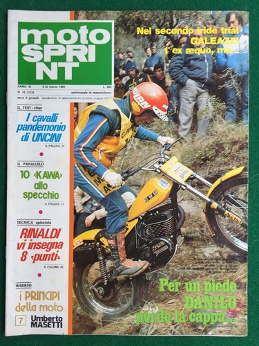 Rivista magazine moto sprint - rivista/magazine,