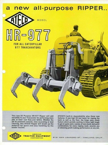Ateco 977 ripper - hr-977, multiuso