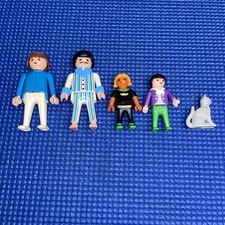 Lotto di 5 figurine Geobra Playmobil vintage 1981/1974/85