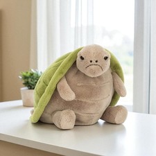 Timmy Turtle Peluche Giocattolo, 30cm Morbido Peluche Ispirato alla Gelatina, Carino Tartaruga Britannica