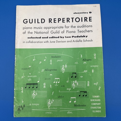 Vtg guild repertoire - guild,