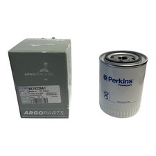 CARTUCCIA FILTRO OLIO MOTORE ORIGINALE PERKINS 2654403 LANDINI 6676229A1