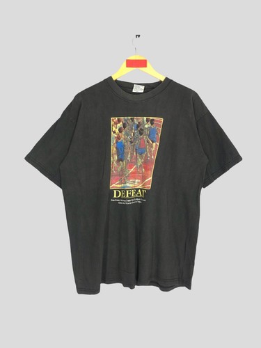 Shirt vintage defeat - defeat, stampa
