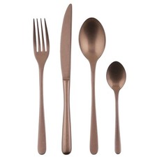 Sambonet, Taste PVD, Servizio Posate Set 24 pezzi Rame Vintage, Acciaio