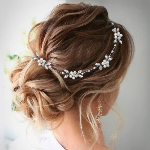Catena per capelli sposa - per,