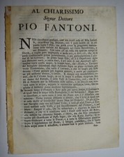 ACQUE DI BOLOGNA - ediz. 1760