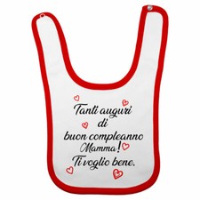Bavaglino neonato tanti auguri