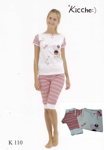 Pigiama donna kicche young - donna.,