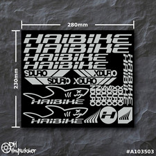 Haibike V2 Set Adesivi Grigio