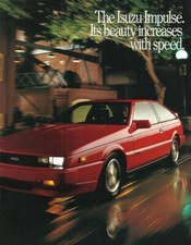 1989 ISUZU IMPULSE sales