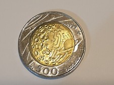 Repubblica San Marino 500 Lire Il Cielo Oggi 1999