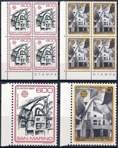 San marino 1987 - europa, unita
